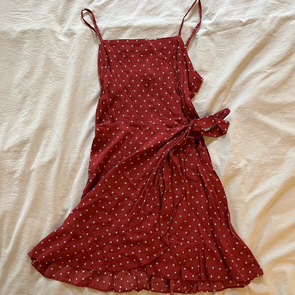 red dress, size M